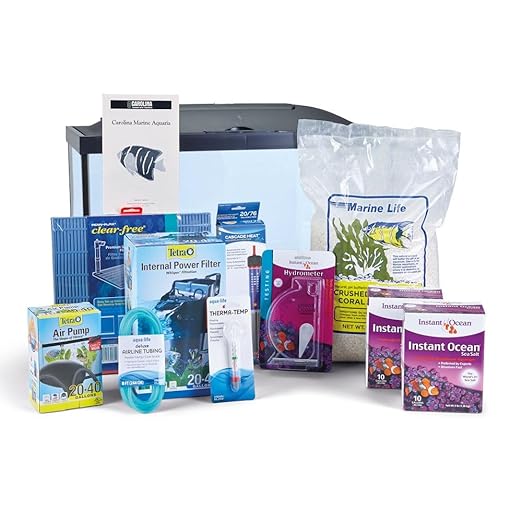 Marine Aquarium Kit, Basic, 20 gal, Without Animals