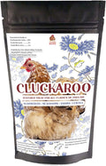Pampered Chicken Mama Herbal Dried Black Soldier Fly Larvae Chicken Treats for Laying Hens: Chicken Feed, Chicken Scratch, Cracked Corn for Chickens, Mealworms, Raisins, Lentils| Cluckaroo (4 Pounds)