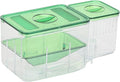 Aquarium Breeding Box for Fish Tanks Double Layer Isolation Incubator Sturdy Fish Fry Protector with Shrimp Breeding Area for Injured Fish Tanks 180Characters