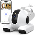 BABORUI Pet Camera Robot with 1080P HD Video, Two-Way Audio, Motion Tracking | Smart Pet Monitor with Night Vision, App Control, and Voice Interaction | Ideal for Dogs & Cats