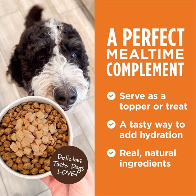 Instinct Healthy Cravings Natural Wet Dog Food Topper, Grain Free Recipe - Real Beef, 3 oz. Pouches (Pack of 24)