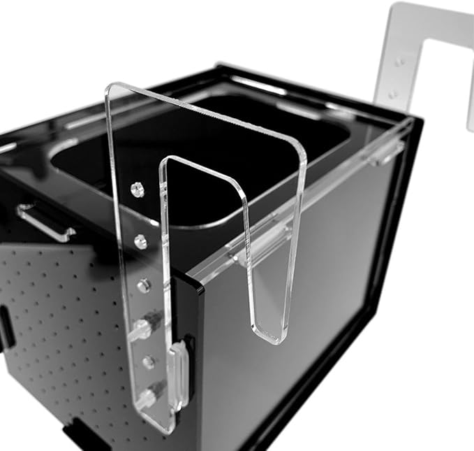 Fish Breeding Box, Fish Isolation Box, Sturdy Separation Easy Installation Clear Hanging Incubator for Clownfish Betta, 10x10x10cm