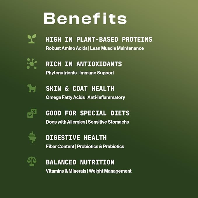MDRNpup® Unique Dog Treats, Human Grade and All-Natural, Only Five Ingredients, High Protein - Amino Acids, Nothing Artificial, Soft Baked in The USA (13.2 Ounce, Veggie Protein Blend)