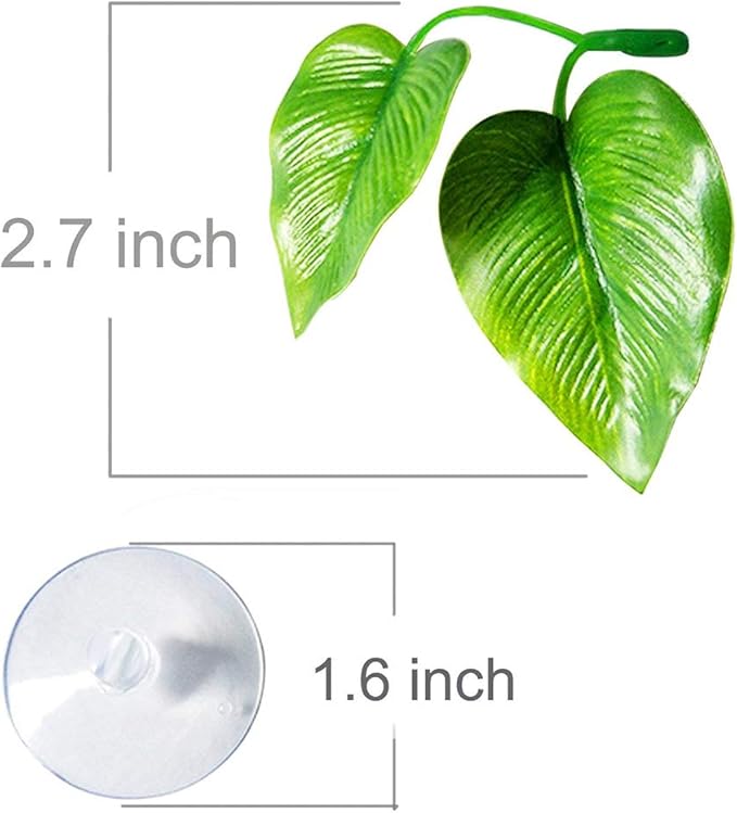 CousDUoBe 1 Pack Betta Fish Leaf Pad Improves Betta's Health by Simulating The Natural Habitat - Natural, Organic, Comfortable Rest Area for Fish Aquarium Ornaments