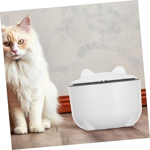 1Set Enclosed Cat Litter Container with Lid Large Capacity Odor Sealing Plastic Waste Bin Multi Use Garbage Bin for Cats Includes Trash Bags Modern Design for Home Decor