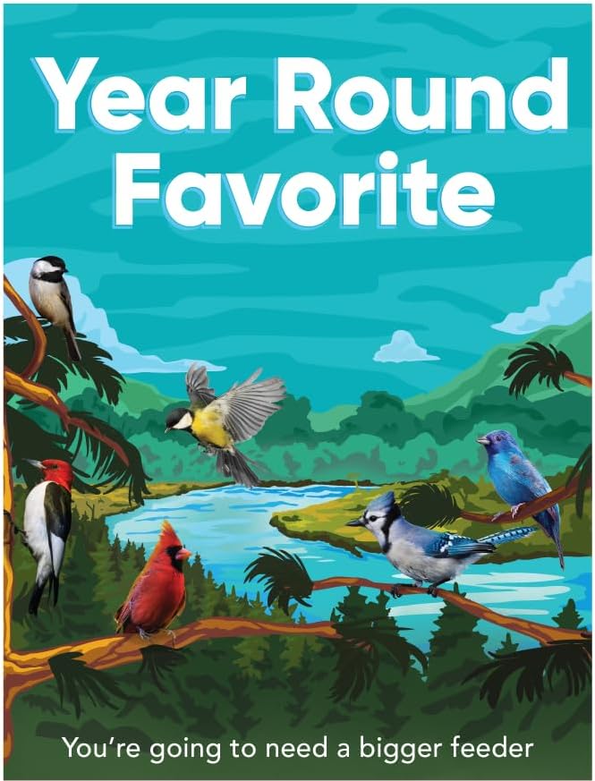 Classic Bird Seed (18 Pounds, Year Round Favorite)
