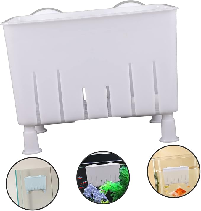 Housoutil 1set Aquarium Tortoise Isolation Box Lightweight Portable Fish Breeding Container Cups for Safe Separation of Fish and Turtles Tanks