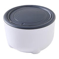 Generic Cat Litter Trash Can,with Press Type Lid,Portable Trash Bin,Lightweight,Multipurpose,Mini Countertop Cat Litter Disposal Bin, Gray
