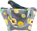 Warm Bird Carrier Bag for Winter Shoulder/Hand Bag Outdoor Portable Travel Carrier with Air Holes for Parakeets Lovebirds Conures Quarkes Caique (Grey,Medium)