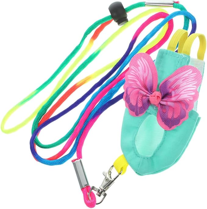 POPETPOP Bird Costume Diapers Bird Harness Flight Suit Clothes with Flying Leash Washable Parrot Reusable Flight Suit Diaper for Parrots Cockatiel s