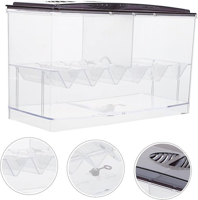 BESPORTBLE Acrylic Aquarium Breeding Box Fish Tank Isolator Multi-Function Incubation Case