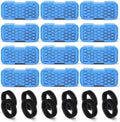AOOGITF Official Cat Water Fountain Filters, 24 Packs(12 Filters + 12 Sponges) Cat Fountain Replacement Filters for AOOGITF Cat Fountain, with Activated Carbon Filter, Ultra-fine fiber