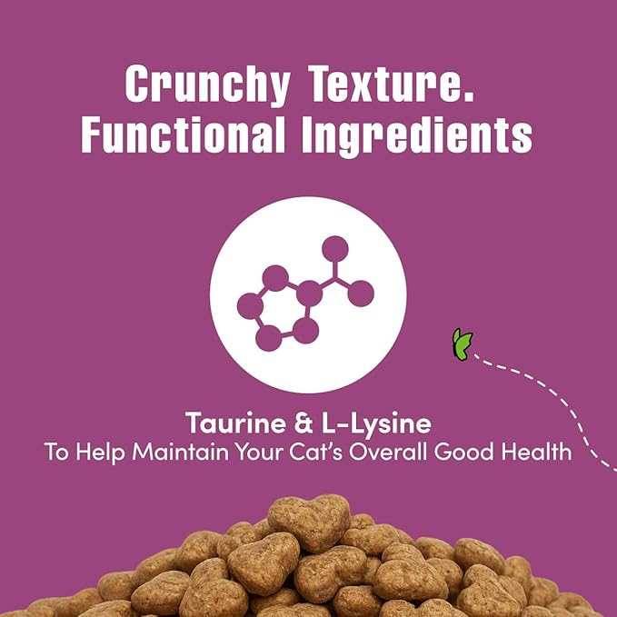 Get Naked Digestive Health Crunchy Cat Treats 6oz - Chicken Flavor, Grain-Free Cat Probiotics for Indoor Cats, Supports Healthy Digestion, Dental Health & Immunity, Made in The USA