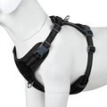Plutus Pet No Pull Dog Harness, Release at Neck, Soft Padded, Reflective Adjustable Dog Vest Harness for Small, Medium, Large Dogs(Black, M)
