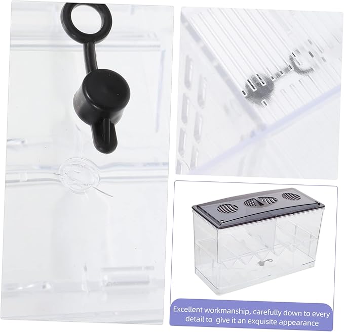 Fish Tank Breeding Box Acrylic Isolation Box Easy Clean Incubation Accessory