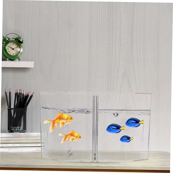 DOITOOL Fish Breeding Box Transparent Tank for Juvenile Fish Aquarium Supply Prevents for Breeding Easy Observation