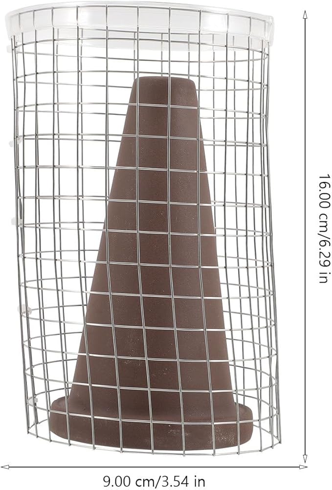 Shrimp Breeding Bucket with Spawning Cone and Isolation Net Set, Small Purple Clay Aquarium Fish Breeding Pot for Angelfish and Brine Shrimp Spawning in Home Tanks