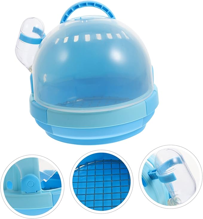Totority Portable Bird Cage Handheld Bird Carrier Parrot Carrier Cage Small for Travel
