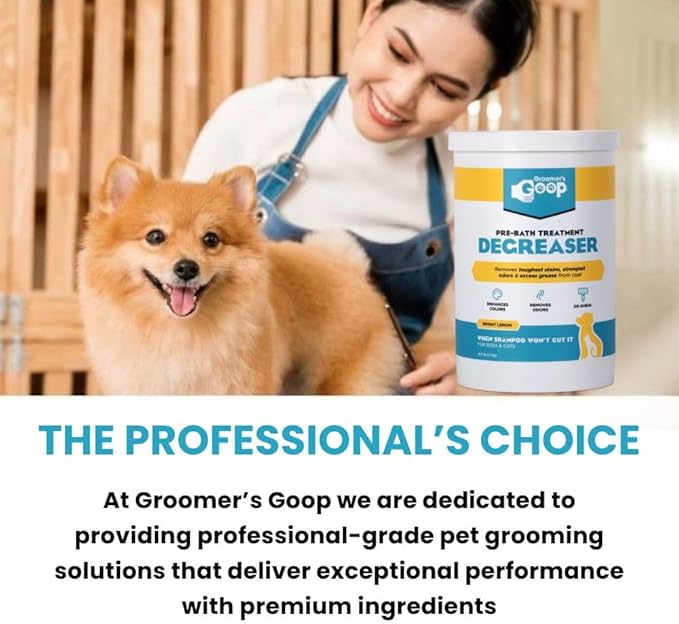 Groomer’s Goop Pre-Bath Pet Degreaser (4.5 lb)