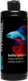 Betta Minerals for Betta Fish Health - Reduces Stress - Boosts Protective Coat - Aquarium Mineralizer (16.9 Oz (500ml)