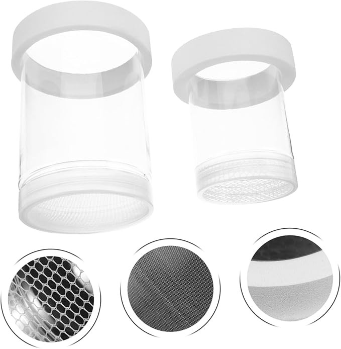 1 Set Floating Fish Breeding Box Transparent Isolation Incubator for Guppy Betta Shrimp Secure Fry Environment with Automatic Water Level for Aquariums