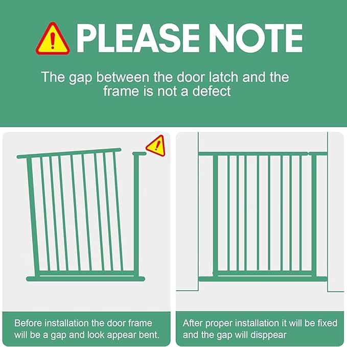 40.5" Tall Baby Gate 63-65.7" Wide No Drilling Tall Pet Gate Cat Gate Extra Wide Baby Gate Safety,Extra Narrow Auto-Close for Indoor Stairs, Doorways, and Kitchen
