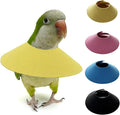 4Pack Bird Cone Collar, Anti-Grab Feather Plucking Wound Healing Safety Elizabethan Collar, Protective Recovery Cones for Budgerigar Cockatiel Lovebirds Cockatoo Parrots (XS)