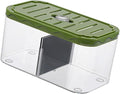Aquarium Breeding Box Small Fish Tank Multifunction Table Centerpieces Acclimation Hatchery for Clownfish Home, Green