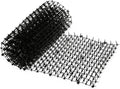 Gardener's Supply Company Cat Scat Mat | Harmless & Non-Toxic Animal Deterrer for Indoor Outdoor Garden & Plant Protection | 6.5 Feet Long - Easy to Cut to Size - Black