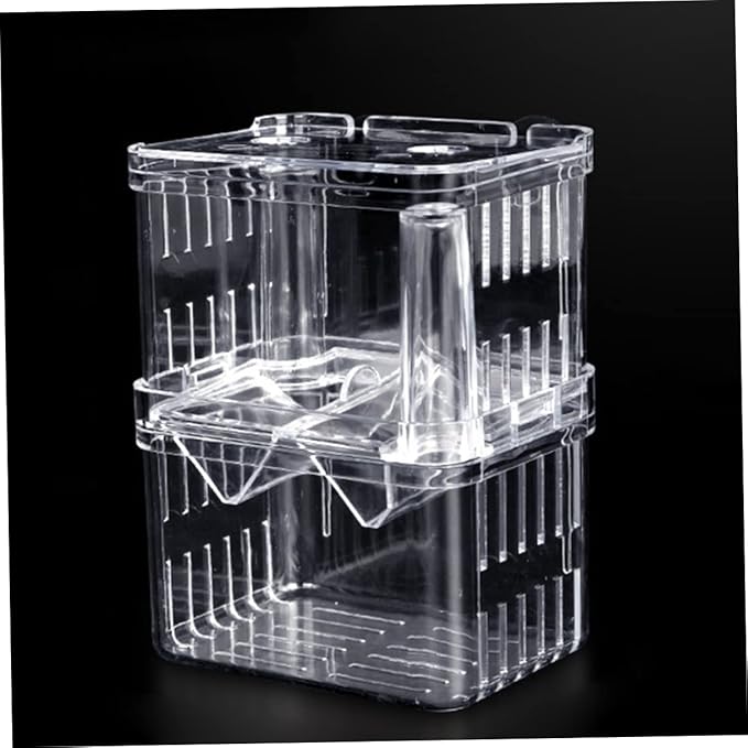 Didiseaon 3pcs Fish Fry Isolation Incubator Box Breeding Tank for Safe Fish Fry Easy to Clean and Convenient Use Aquariums