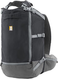 Ruffwear, Hitch Hiker Dog Backpack Carrier, Hands-Free Dog Carrier Backpack with Breathable Mesh, EVA Foam Padding, Durable Polyester, Lightweight Design for Small Dogs, Basalt Gray, XX-Small