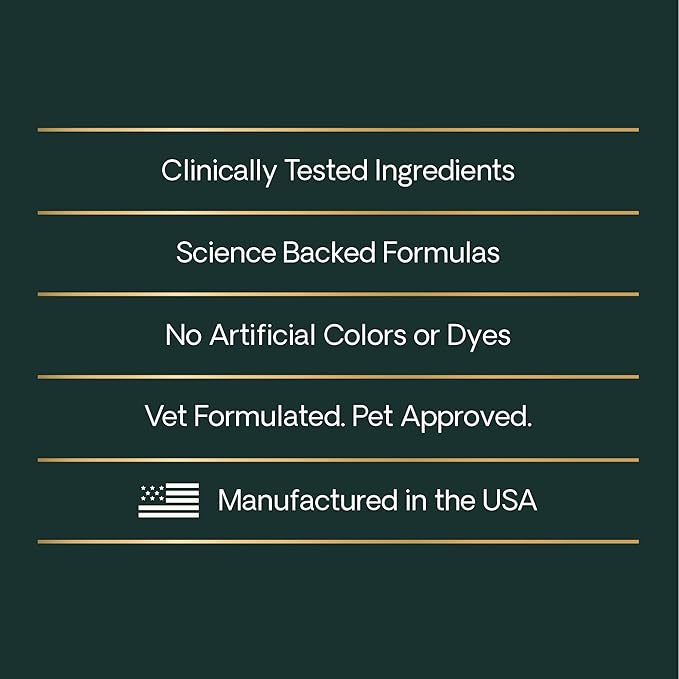 VetriScience Dental Care Powder for Dogs & Cats – Helps Reduce Plaque & Tartar Buildup, Support Clean Teeth & Fresher Breath, Clinically Tested, Vet-Formulated Oral Care Supplement, 4.2 oz