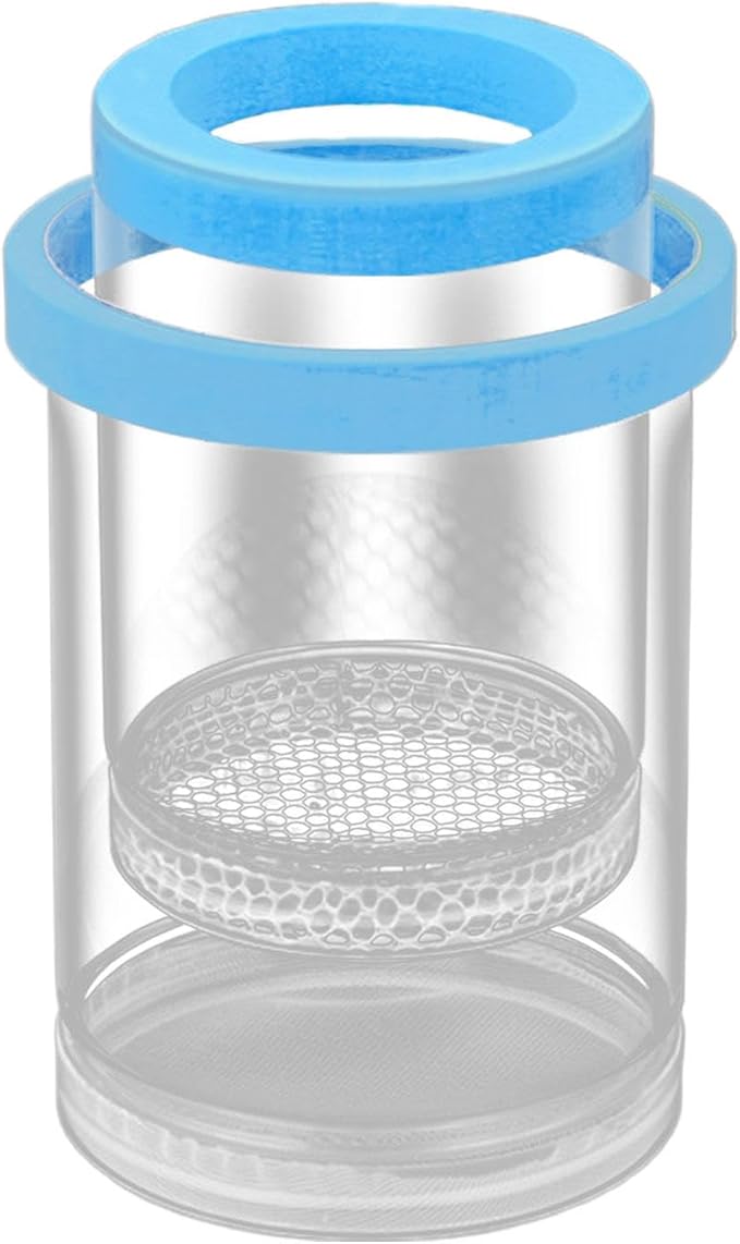 Floating Fish Isolation Box for Fish Tank, Floating Aquarium Breeder Hatching Box Clear Egg Isolation Net Incubation Boxes for Clownfishes Betta Guppy