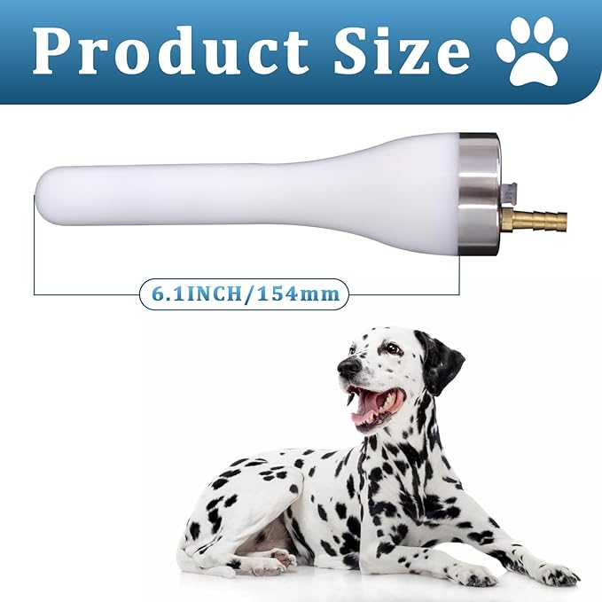 Wadoy Dog Artificial Insemination Kit for 22-44 lbs (10-20kg) Dogs Upgraded Pet Breeding Supplies for Border Collies, French Bulldogs, Shiba Inu, and Other Medium-Sized Breeds