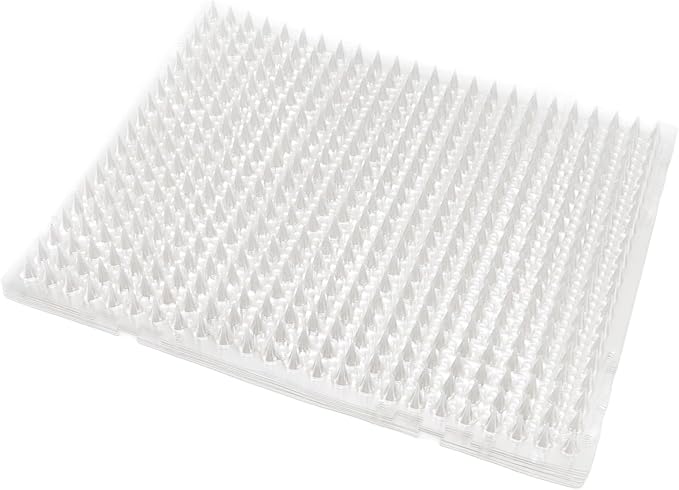 8Pcs Cat Mats, PVC Material Deterrent Scat Mat, Recyclable and Safe for Indoor Outdoor Use, Large Coverage to Protect Your Home from Unwanted Pets
