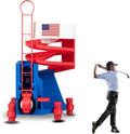 Golf Ball Dispenser, Golf Ball Launcher Pro, Automatic Golf Ball Dispenser & Launcher Pro, High-Capacity Hands-Free Practice Machine
