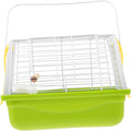 1 Set Portable Bird Carrier Travel Cage for Pets Lightweight Parrot Cage with Handle for Conures and Cockatiels Provides Comfort and Security The Go