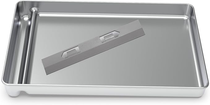 Upgraded Stainless Steel Reusable Litter Tray Compatible with PetSafe Scoop-Free Self-Cleaning Cat Litter Boxes – Deeper Waste Section & Enhanced Odor Control