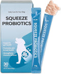 Doctor By Squeeze Probiotics for Dogs Gut Health Immunity Skin&Allergy Care Diarrhea Relief Digestive Stomach Support with L. crispatus KT-11 Lickable Paste Formula Individually Packaged, Chicken