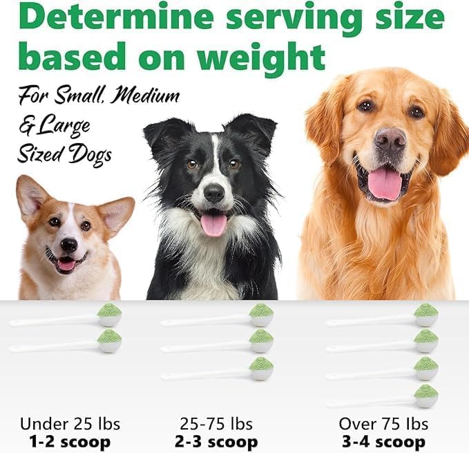 Dog Teeth Cleaning Powder 300g Package, Dog Dental Powder, Plaque Off for Dogs & Cats Breath Freshener for Bad Breath, Tartar Remover, Dental Care Supplies for Small, Medium, Pet Denta