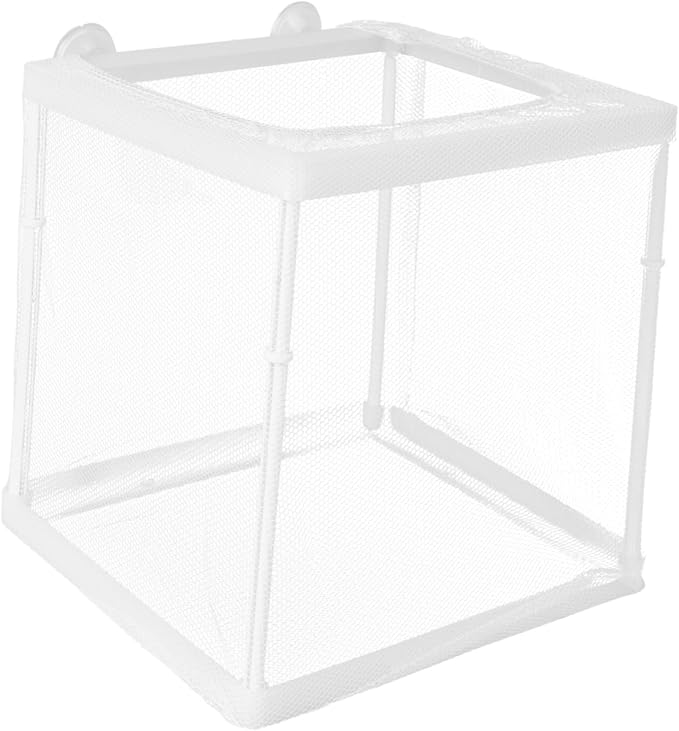 BESPORTBLE Breeding Incubator Box Mesh Fish Tank Breeding Tank Box for Betta Guppy Practical Aquarium