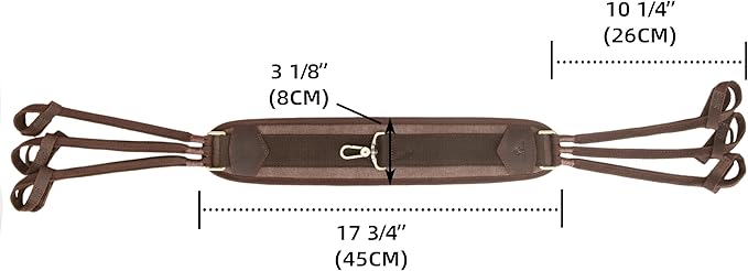 WAYNE'S DOG Canvas Duck Game Carrier - 12 Drops, Slip Noose - Bird Tote, Waterfowl & Goose Hanger, Duck Carrier Lanyard (Coffee)