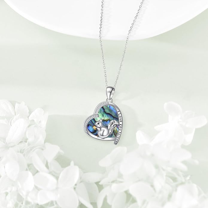 KZX Cat/Dog/Phoenix/Eagle/Whale/Shark/Puffin/Starfish/Chicken/Butterfly/Owl/Bee/Frog/Seahorse Necklace Sterling Silver Animal Pendant Jewelry Gift for Women