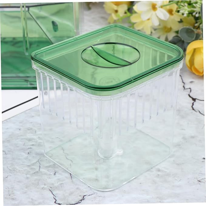 Happyyami Self-Guided Fish Hatching Box Transparent Breeding Tank for Isolating Fish Eggs and Newborns Aquarium from