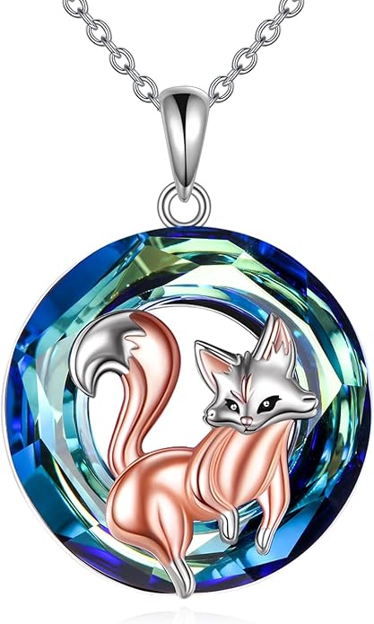 KZX Cat/Dog/Phoenix/Eagle/Whale/Shark/Puffin/Starfish/Chicken/Butterfly/Owl/Bee/Frog/Seahorse Necklace Sterling Silver Animal Pendant Jewelry Gift for Women