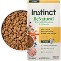 Instinct BeNatural, Natural Dry Dog Food, Raw Coated Kibble, Whole Grain - Real Chicken & Brown Rice, 4.5 lb. Bag