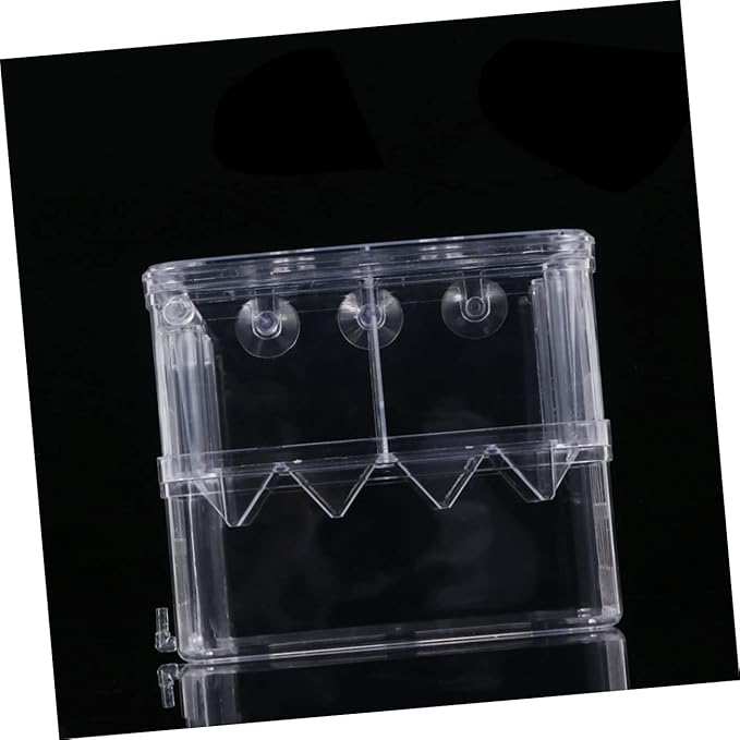 NOLITOY Ornamental Fish Habitat Box Fish Hatching Box Aquarium Breeding Tank Double Layer Incubator Safe and Easy to Clean