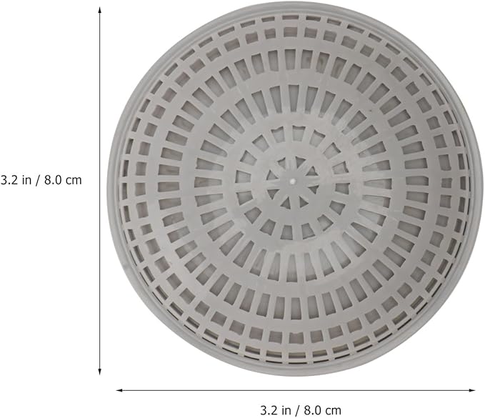balacoo Aquatic Plant Breeding Box Hemisphere 3.14X3.14X1.57 Inch with Permeable Holes for Freshwater Fish Tank Isolation and Water Grass Holder