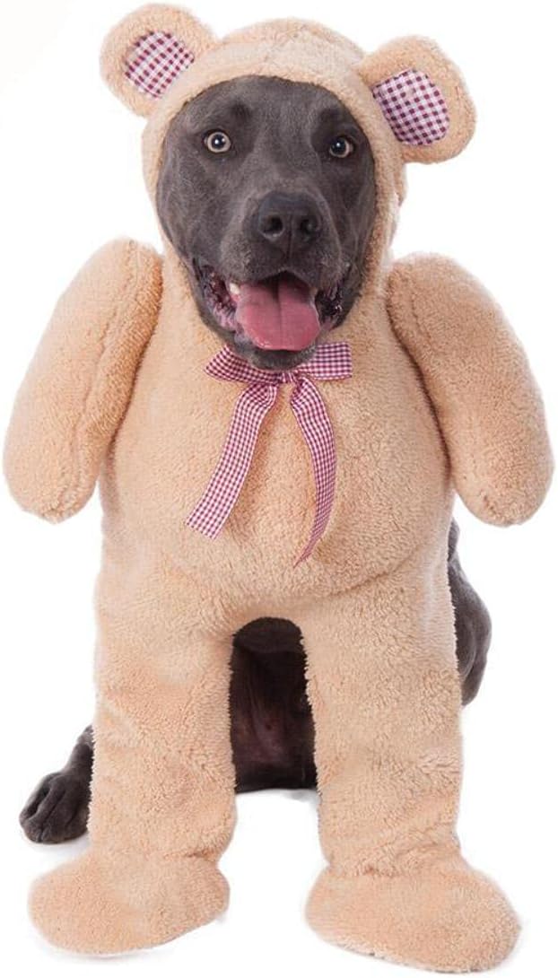 Rubies Walking Teddy Bear Pet Costume for Dogs or Cats, XXL