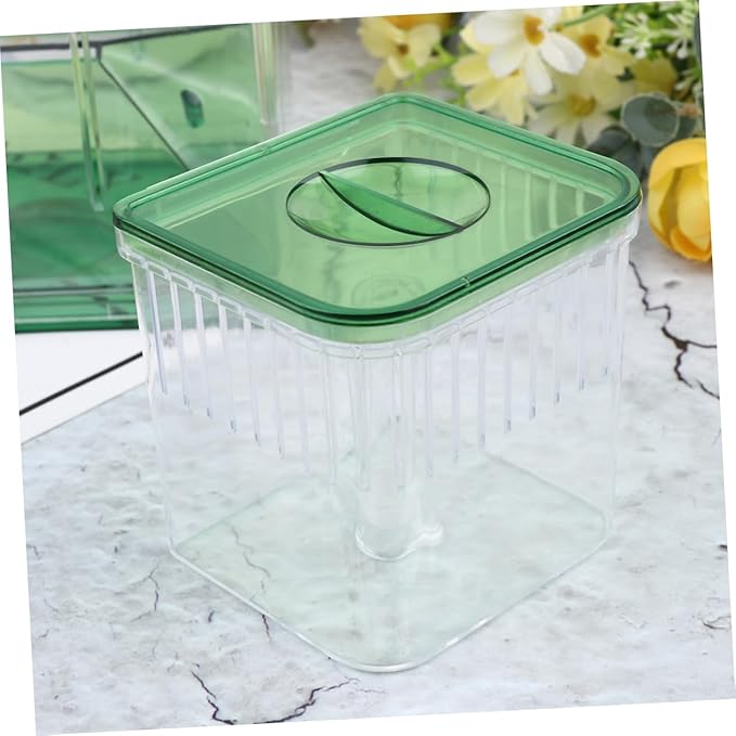 Generic Self-Guided Fish Breeding Tank Transparent Hatching Box for Aquarium Isolation Box for Newborn and Pregnant Fish Survival Rates and Protects from Predators
